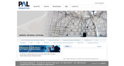 Desktop Screenshot of pal-acoustics.com